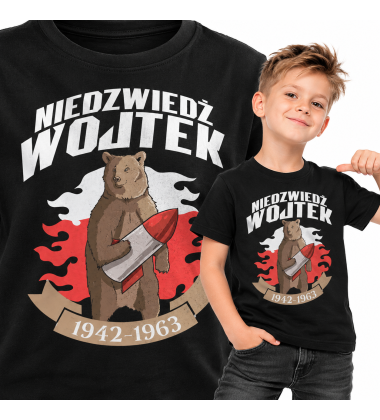 KOSZULKA DZIECIĘCA Patriotyczna  WOJTEK